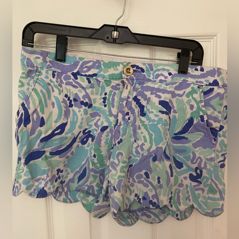 Lilly Pulitzer Buttercup Shorts Size 8
